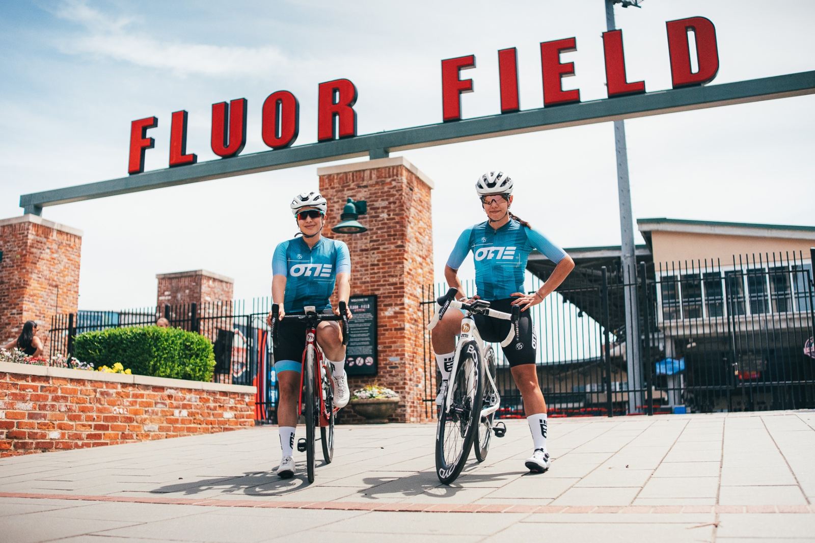 Cyclists participating in the GVL Fit Fest community bike ride